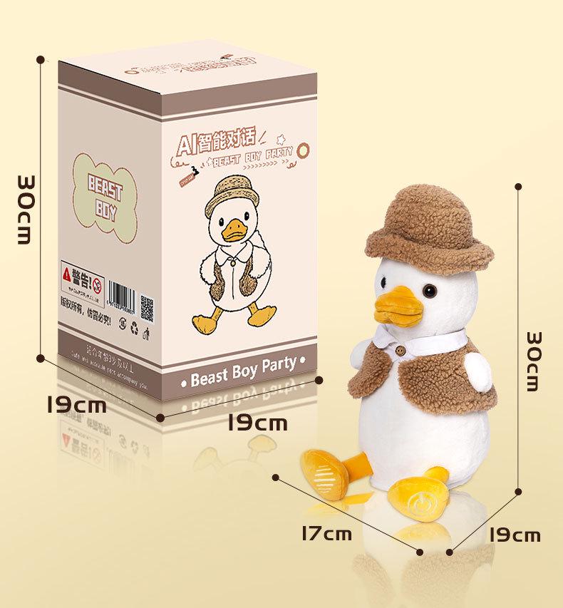 

Говорящая плюшевая игрушка-робот для детей, обучающая: Компаньон для раннего обучения и рассказывания историй