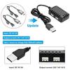 Crazepony 2-in-1 USB Balance Charging Cable with 1A XH-3P Connector Plug for 2S 7.4V LiPo RC Car Boat Rock Crawler FPV Drone Quadcopter