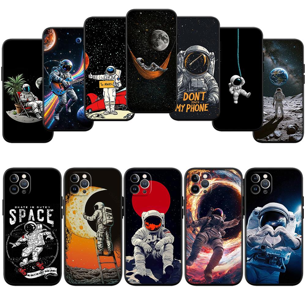 Astronaut Space Moon Phone Case for Huawei Mate 20 P Smart+ P20 P30 Lite Pro Y5p Y6p Y6s Y7a Y8p Y8S Y9 Prime Y9S
