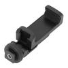 Telefonklemme Stativhalterungsadapter 1/4 Zoll Cold Shoe Tragbar Verstellbar Telefonclip Halter