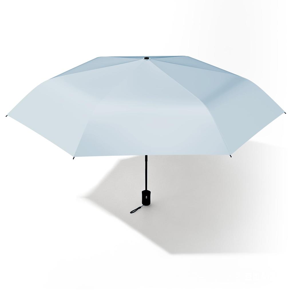Lightweight Folding Parasol for Automatic UV Protection Sun Heat 400T Smooth and Gentle on the Windproof and Suitable for Sunny and Rainy 6 Foldable