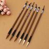 6pcs New Chinese Japanese Water Ink Painting Writing Calligraphy Brush Pen Set