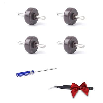 2/4 buc aspirator roți parte pentru DYSON V6 V7 V8 V10 V11 V15 DC58 DC series cu șurubelniță și pensete cot accesorii