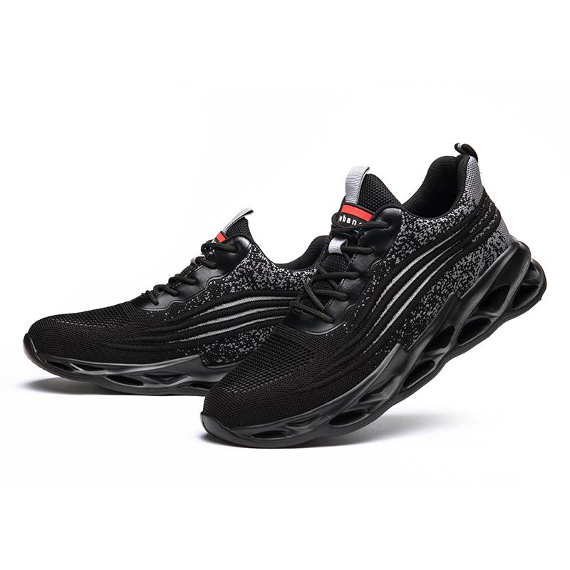 

Lightweight Safety Shoes Men Fashion Work Sneakers Steel Toe Cap Foot Protection Shoes Work boots Indestructible Shoes Non-slip 38