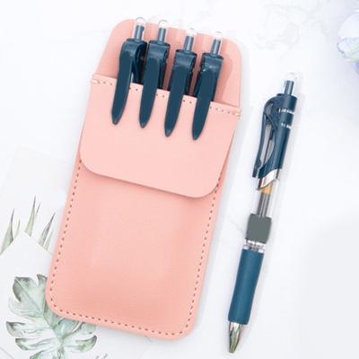 Pen Pocket Portable Large Capacity Faux Leather Thickened Nurse Pencil Pocket for Office Worker