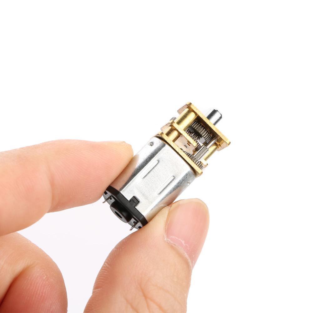 Mini Metal DC Low Speed Motor with Copper Gearing for DIY Robot Models 36V