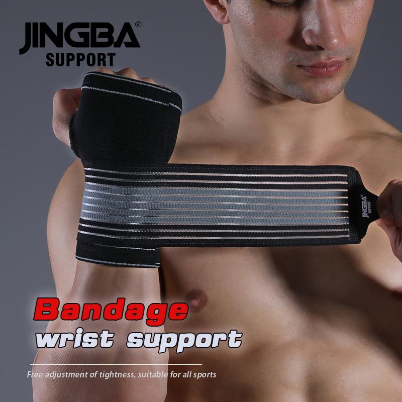 1Pcs Wrist Support Strap For Fitness Boxing Handwraps Compression Bandage Weightlifting Gym Workout