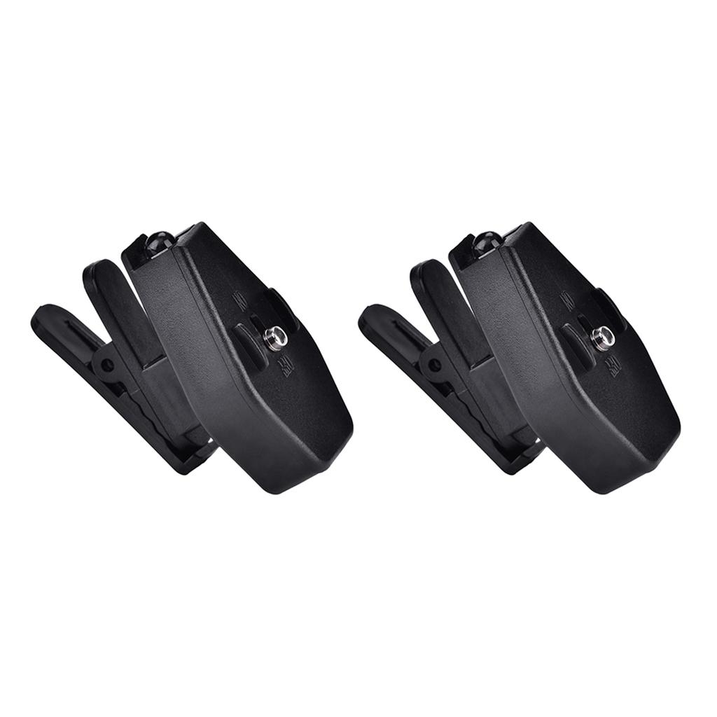 1 Pair LED Clip On Eyeglass Lamp Light for Night Reading Fishing Appliance Maintenance