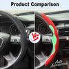 Suede Car Steering Wheel Cover Anti-Slip Protect Accessories For BMW Mini Cooper One JCW F54 F55 F56 F60 R50 R52 R53 R60 Sticker