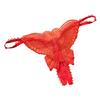 Panties Sexy G-string Butterfly Hollow Spandex T-Back Crotchless Women Briefs for Sleeping