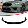 עבור 2021-2024 BMW F90 M5 LCI סדאן 4 דלתות M5 Competition שפת ספוילר קדמית לבמפר קדמי מראה סיבי פחמן שחור מבריק מגן מפצל