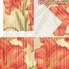 2D FLAT PRINTING 2pcs Curtains (Without Rod) Floral Elegance In Pink April Fools Is Day Festival Chic Print Curtains Polyester