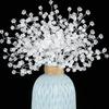 Acryl Kristall Knospen Zweige Perlen Künstlicher Blumenstrauß DIY Handgefertigt Transparente Wassertropfen Diamanten Heimdekoration