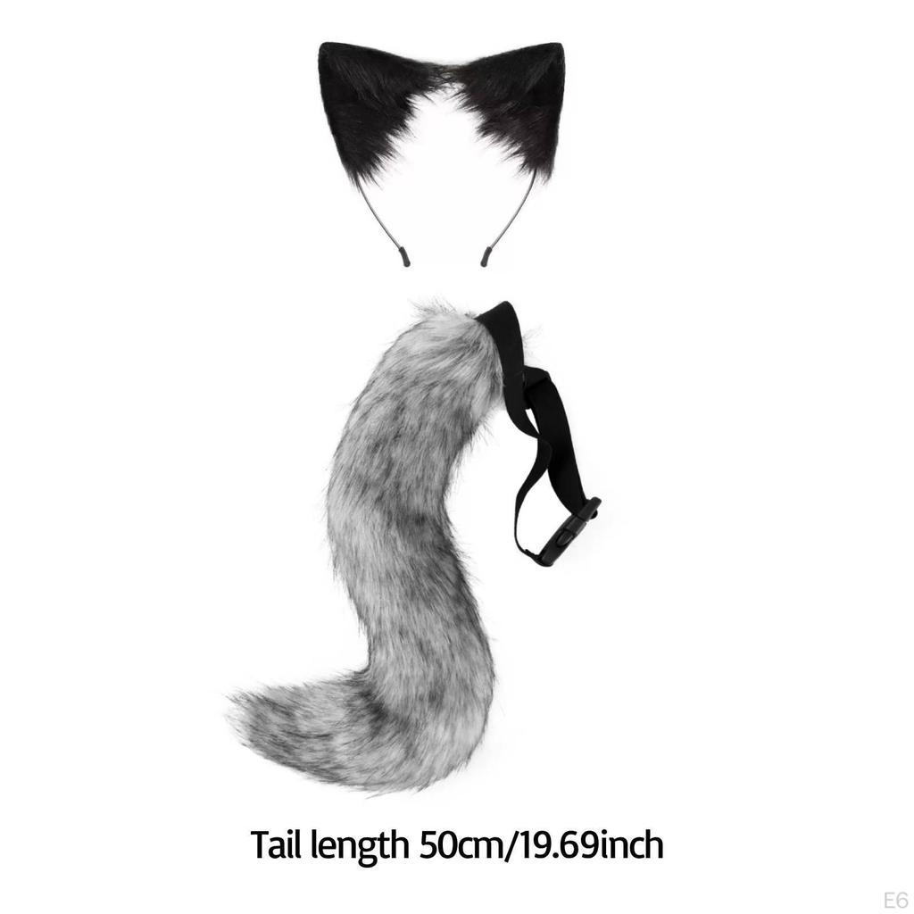 and Tail Set Animal Cosplay Costume for Birthday Stage Performance