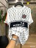 2026 Nieuwe Unisex Kniebeschermer Casual Sportshirt Lichtgewicht Netpatroon T-shirt voor Hip Hop Fans & Dagelijkse Kleding T-shirts Kleding