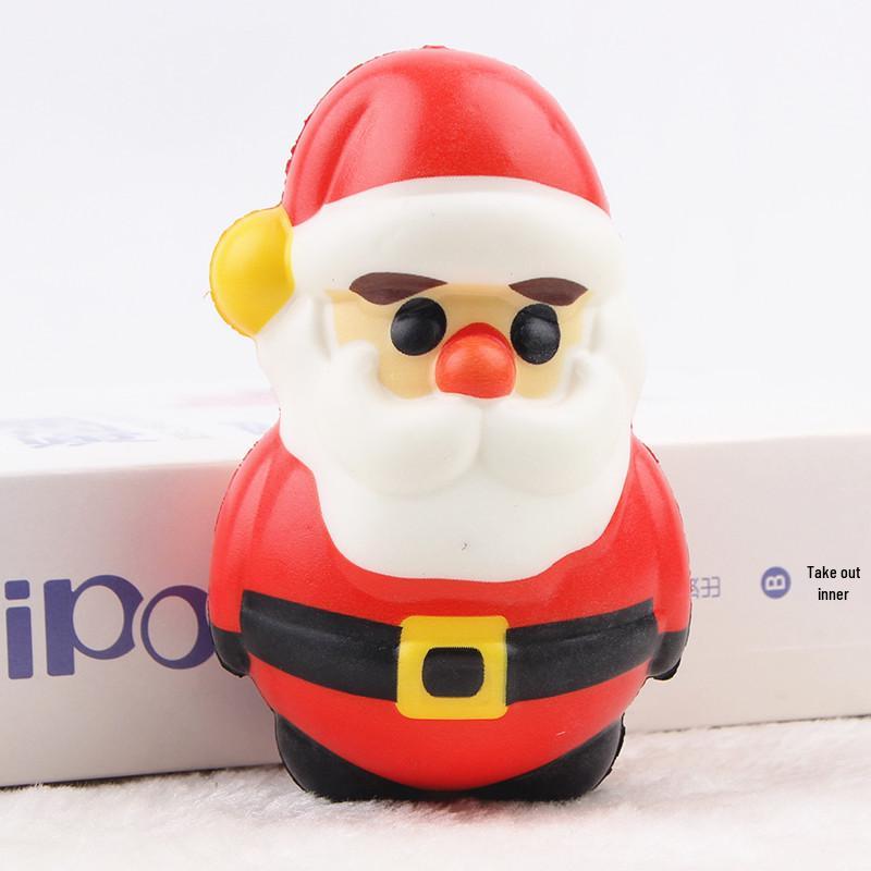 

PU Slow Rebound Christmas Squishy Stress Ball - Decompression Toy Approx. 11*6.5cm