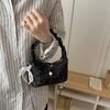 Premium Achseltasche Neue Schleife Ein Schulter Crossbody Damen Tasche Mode Handgefaltete Knödeltasche Perle