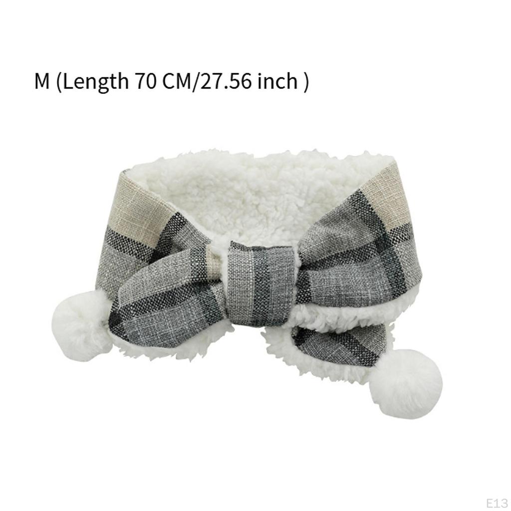 Cozy Pet Neckwear for Winter Adventures