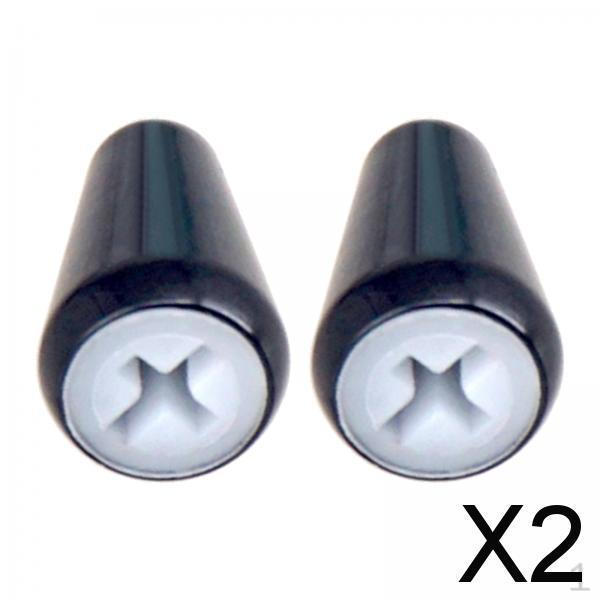 

2x2x Toggle Switch Knob Tip Caps Electric Guitar Accessories Portable Buttons Pickup Selector