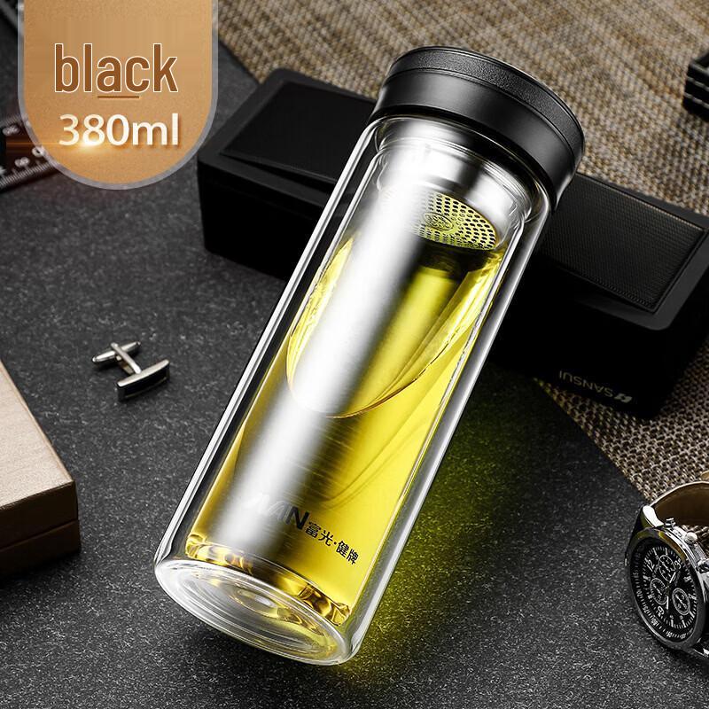 FUGUANG 1908 Double-Layer Glass Water Bottle
