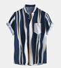 Hawaiian Men'S Short-Sleeved Beach Shirt 3D Printed Short-Sleeved Casual Shirt