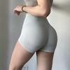 High Waist Fitness Shorts Women's Sport Yoga Pants Breathable Quick Dry Nylon High Elasticity Butt Lifting Gym Training Shorts