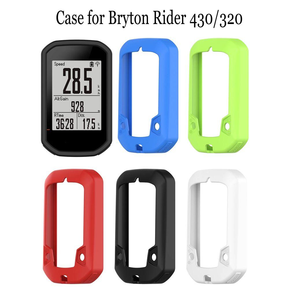 

Soft Protector Rider 320 Case Speedometer Protective Case Bryton Rider 420 Case Bike Computer Cover