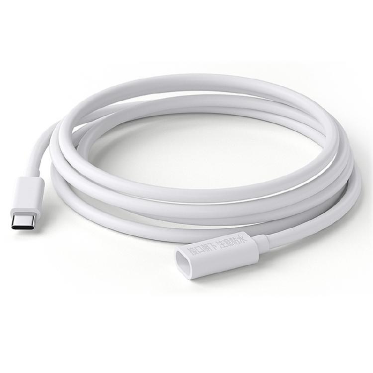 Type C Male to Female Charging Cable Power Extension Wire Ideal for Solar Powered Cameras and Camping Gear Connection