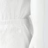 MUJI Baby Wearable Short Sleeve Roomwear Unisex Baby Baby Towel, Double-Sided Pile, Set, FE0HPA4S, White, 100-110