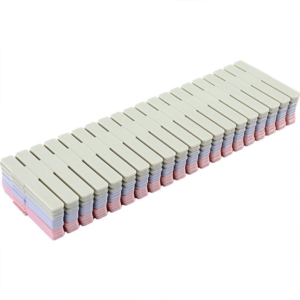 4 Pcs Of Adjustable Free Combination Drawer  Divider Diy Storage Shelves Household Partition Board