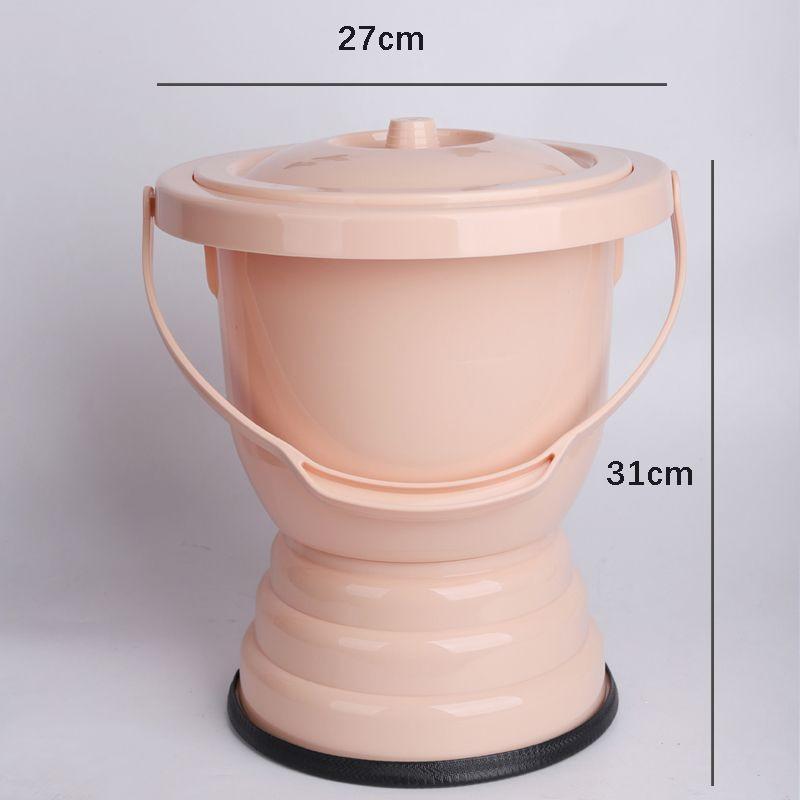Odor-Proof Non-Slip Urinal with Lid for Pregnant Women & Elderly