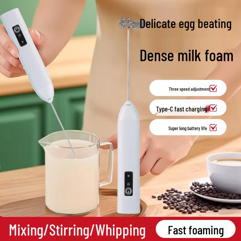 Zhaoran Electric Milk Frother & Egg Beater