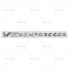 Car Styling V6 V8 V12 Kompressor 3D ABS Chrome Emblem Car Badge Sticker Decal Auto Accessory for Mercedes Benz S500 S680 GT GT50 QK0