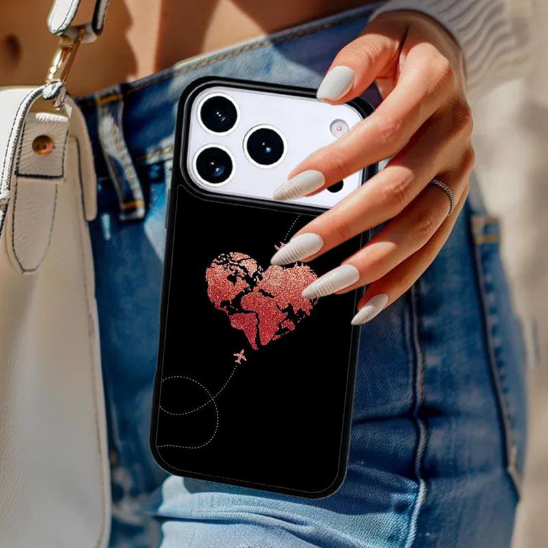 

Чехол для телефона Wanderlust Для iPhone 17 Air 14 15 13 12 Max Чехол Для Apple 16e 11 Pro Max Plus Coque iPhone 17
