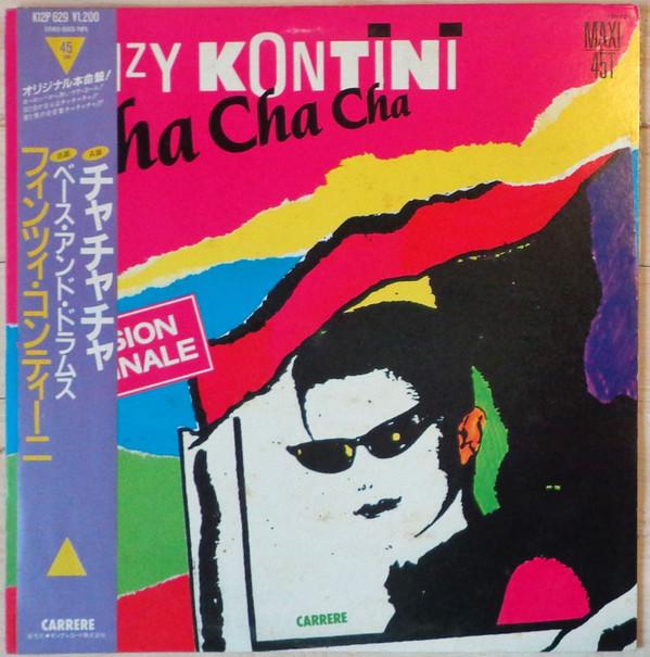 

12-дюймовая пластинка FINZY KONTINI Cha Cha Cha Бас Ударные K12P629 Carrere 1986 Япония Obi Танцевальная Электроника Б/у