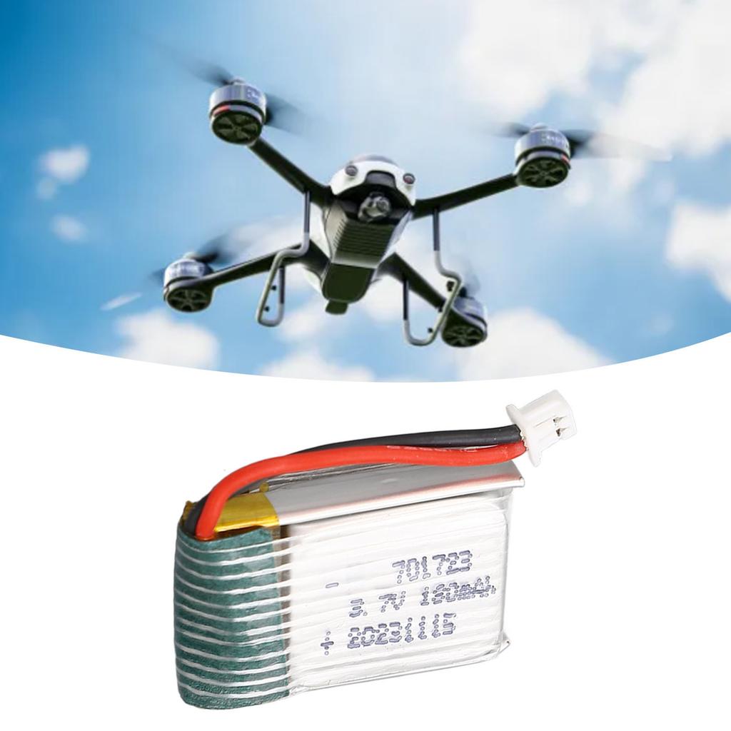 3.7V 180mAh Lithium Battery PH1.25 Plug Lightweight Portable High Rate Long Lasting for X900 X901 Drone