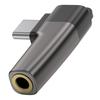 Type-C to 3.5mm Headphone Adapter Digital Audio Converter DAC Chip for Smartphones/Tablets