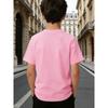 Boys Colorful Banana Baseball Print Crewneck Short Sleeve Tee,
