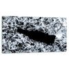 GLASS PLATE CUTTING BOARD 52x30 ICE