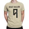 Haalands New Arrival T Shirt For Unisex Unisex Football Cotton Tee Shirt Clothing