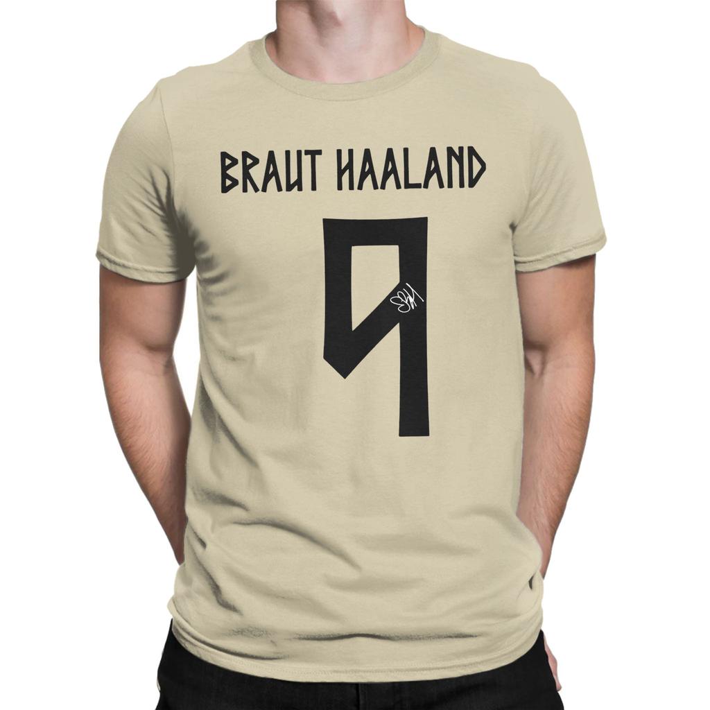 Haalands New Arrival T Shirt For Unisex Unisex Football Cotton Tee Shirt Clothing