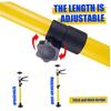 Labor-Saving Telescopic Steel Support Rod Cabinet Jacks Drywall Construction Tool Extensible Hand Lifting Jack Tool