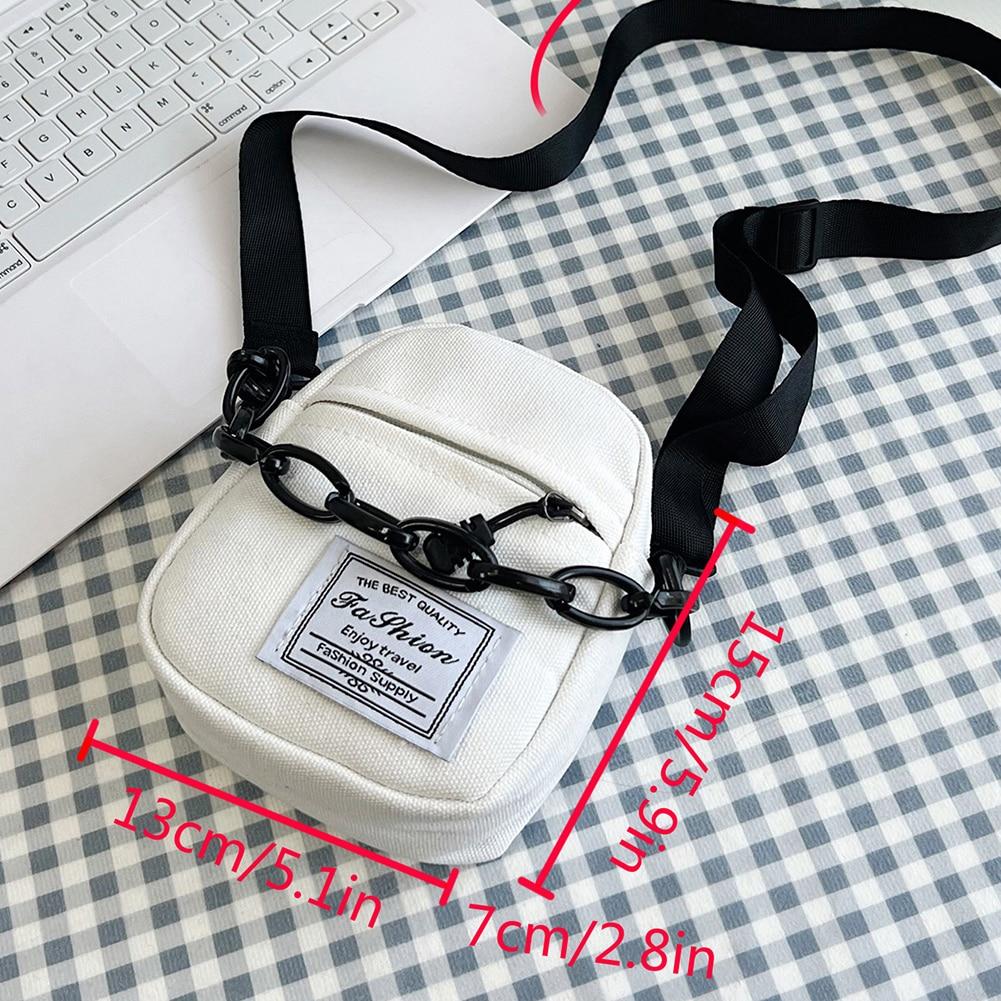 

Женская маленькая холщовая сумка через плечо, вельветовая цепочка, дизайнерская сумка для девочки-подростка, сумка через плечо, симпатичная женская сумка-тоут белый