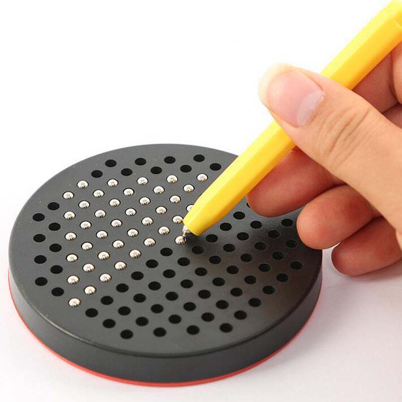 Magnetic Drawing Board Ball Sketch Pad Tablet with Magnet Pen Kids Learning Educational Toys for Children Gift Magpad Creative