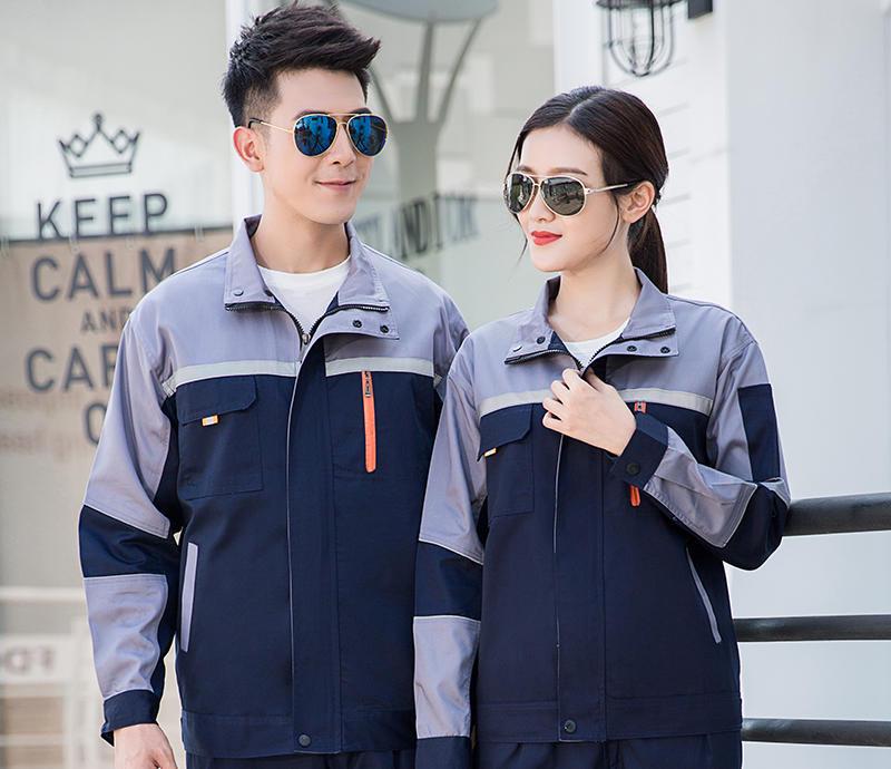 Customizable Autumn/Winter Workwear Jacket with Logo for Auto Repair Workshop