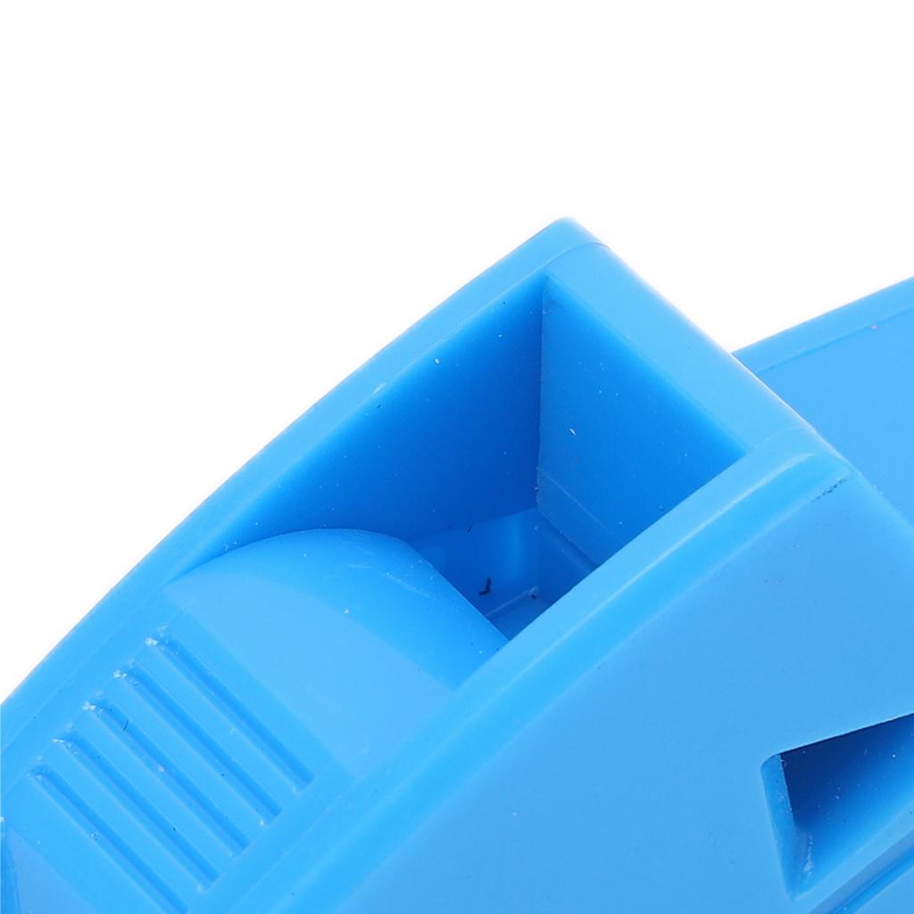 Referee Dolphin Whistle Sturdy Durable Resounding Crisp Portable Sound Whistle for CompetitionsBlue
