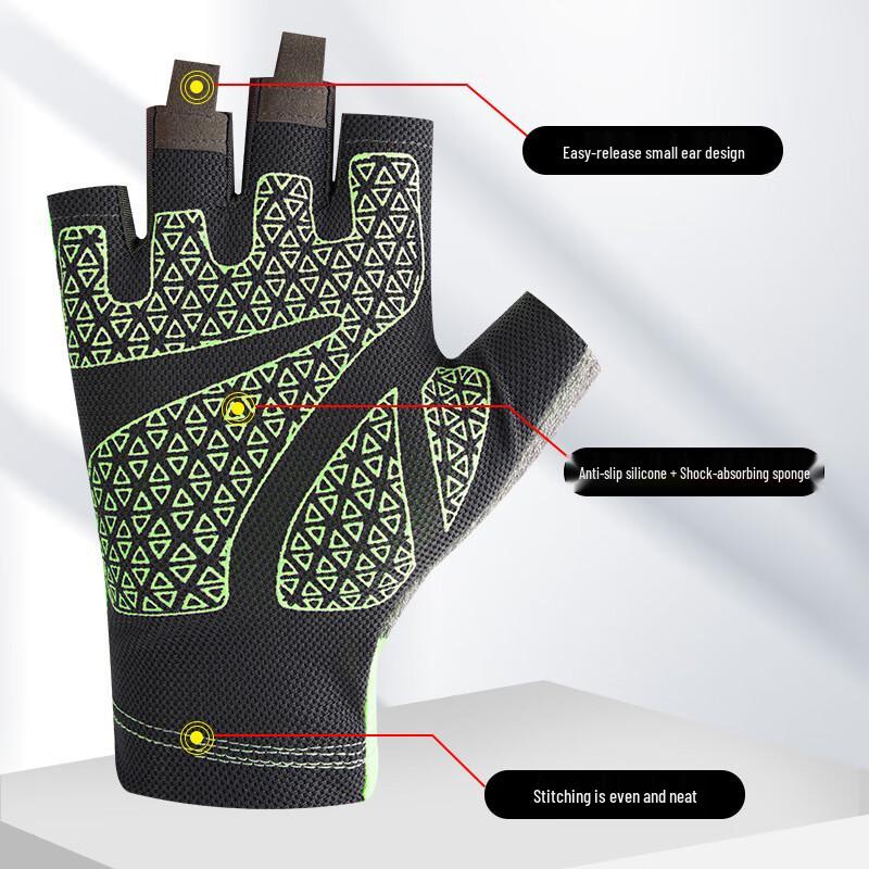 Lishi Half-Finger Anti-Slip Cycling Gloves