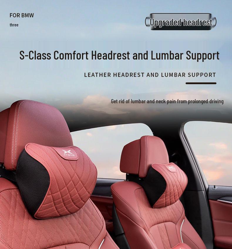 Fits XPeng P7, P5, G3, G6, G9, X9, G3i, and X9 headrests and lumbar supports.