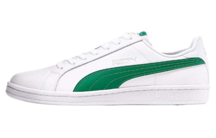 PUMA Smash Leather Green/White 356722-25 37