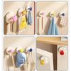 1PCS Foldable Suction Cup Hook Vacuum Key Clothes Bag Suction Cups Hanger Hook Kitchen Bathroom Robe Coat Towel Organizer Hook